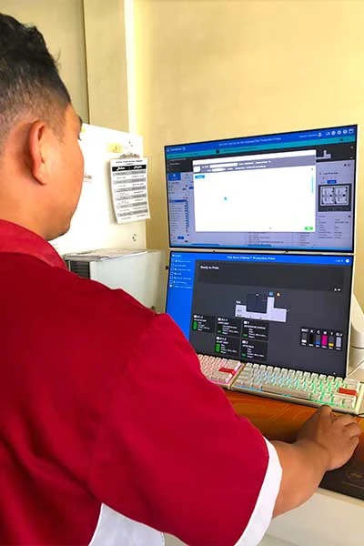 Interior Toko Patra Printing